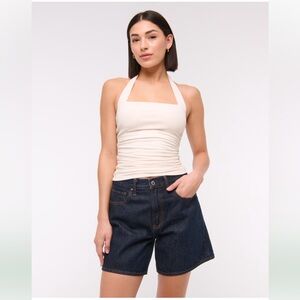 Abercrombie & Fitch | High Rise Loose Short 6” | Rinse | 29